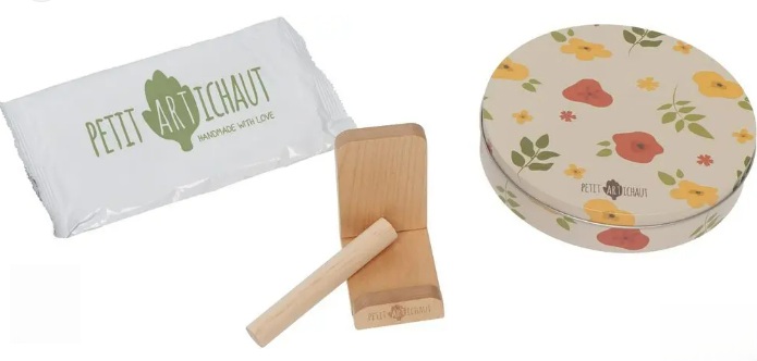 balenie okrúhlej sady na odtlačky